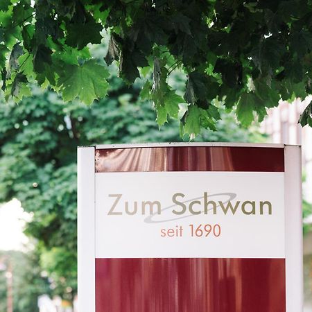 Hotel Zum Schwan Wanfried エクステリア 写真
