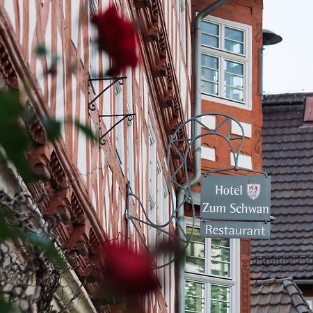 Hotel Zum Schwan Wanfried エクステリア 写真