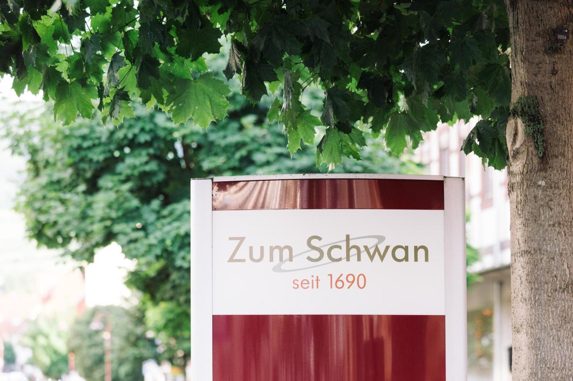 Hotel Zum Schwan Wanfried エクステリア 写真