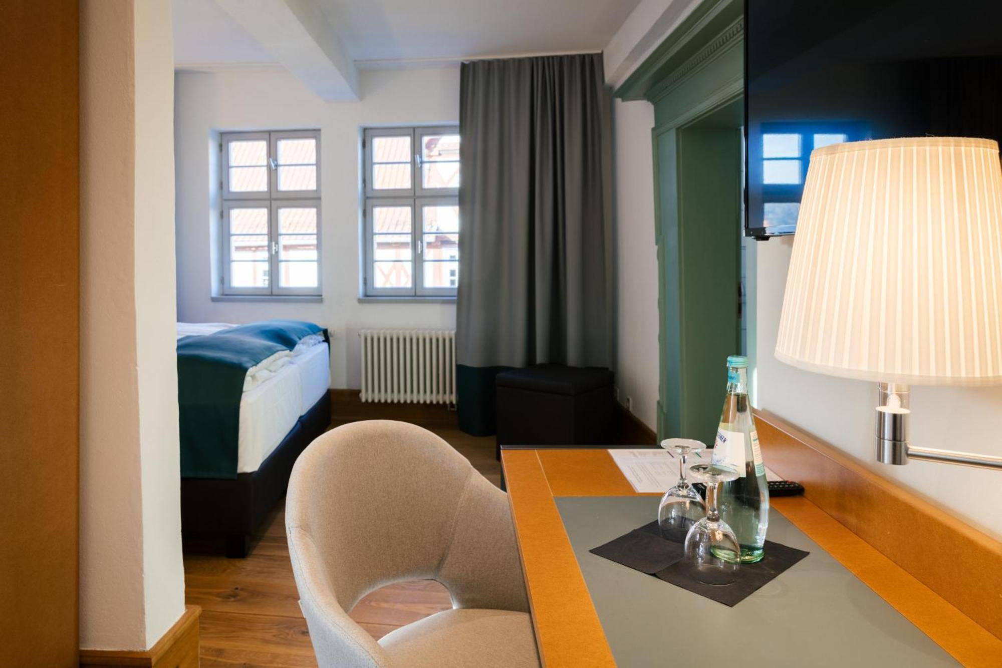 Hotel Zum Schwan Wanfried エクステリア 写真