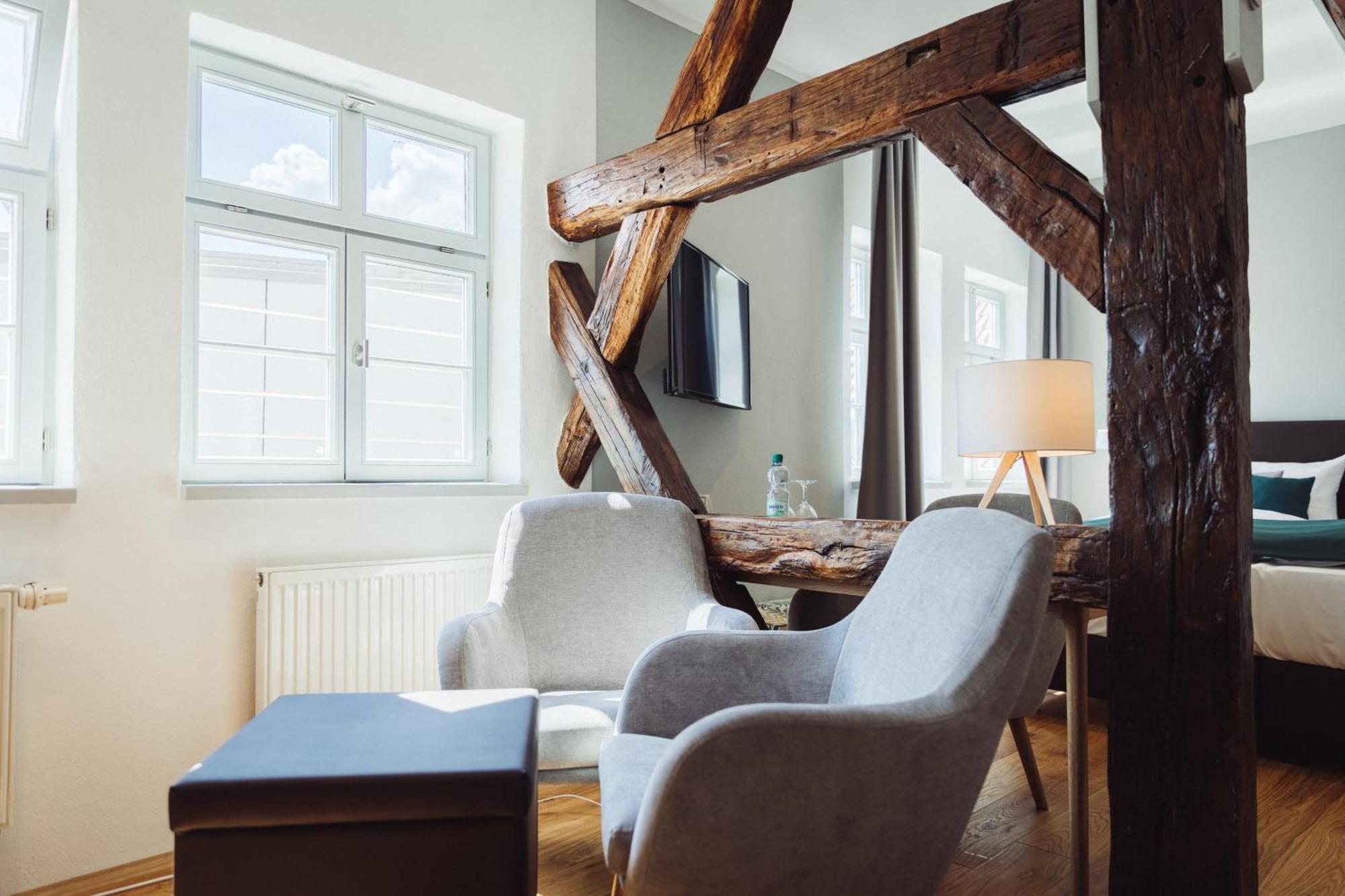 Hotel Zum Schwan Wanfried エクステリア 写真